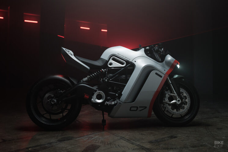 Zero SR/S electric motorcycle concept by Huge Design