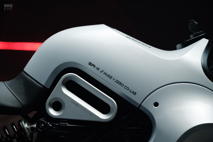 Concept de moto électrique Zero SR/S par Huge Design