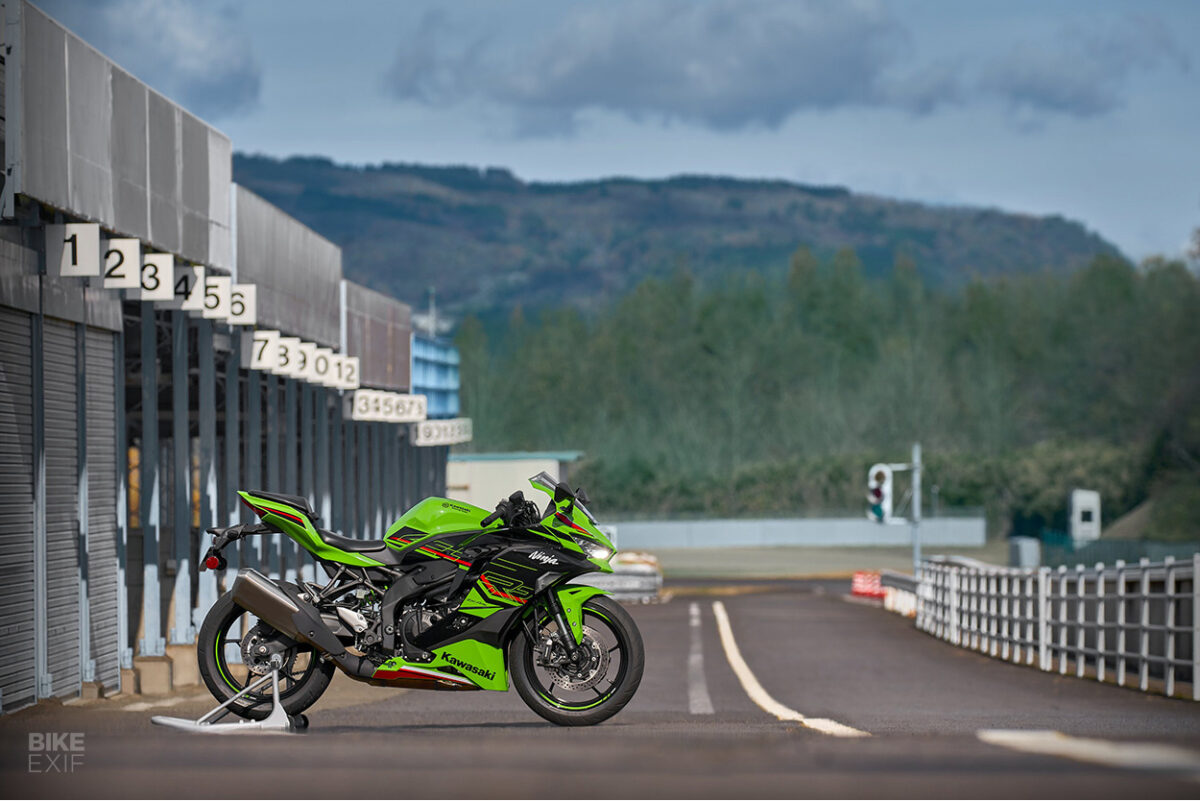 Four Banger Blast Why the New Kawasaki Ninja ZX4RR Matters Bike EXIF