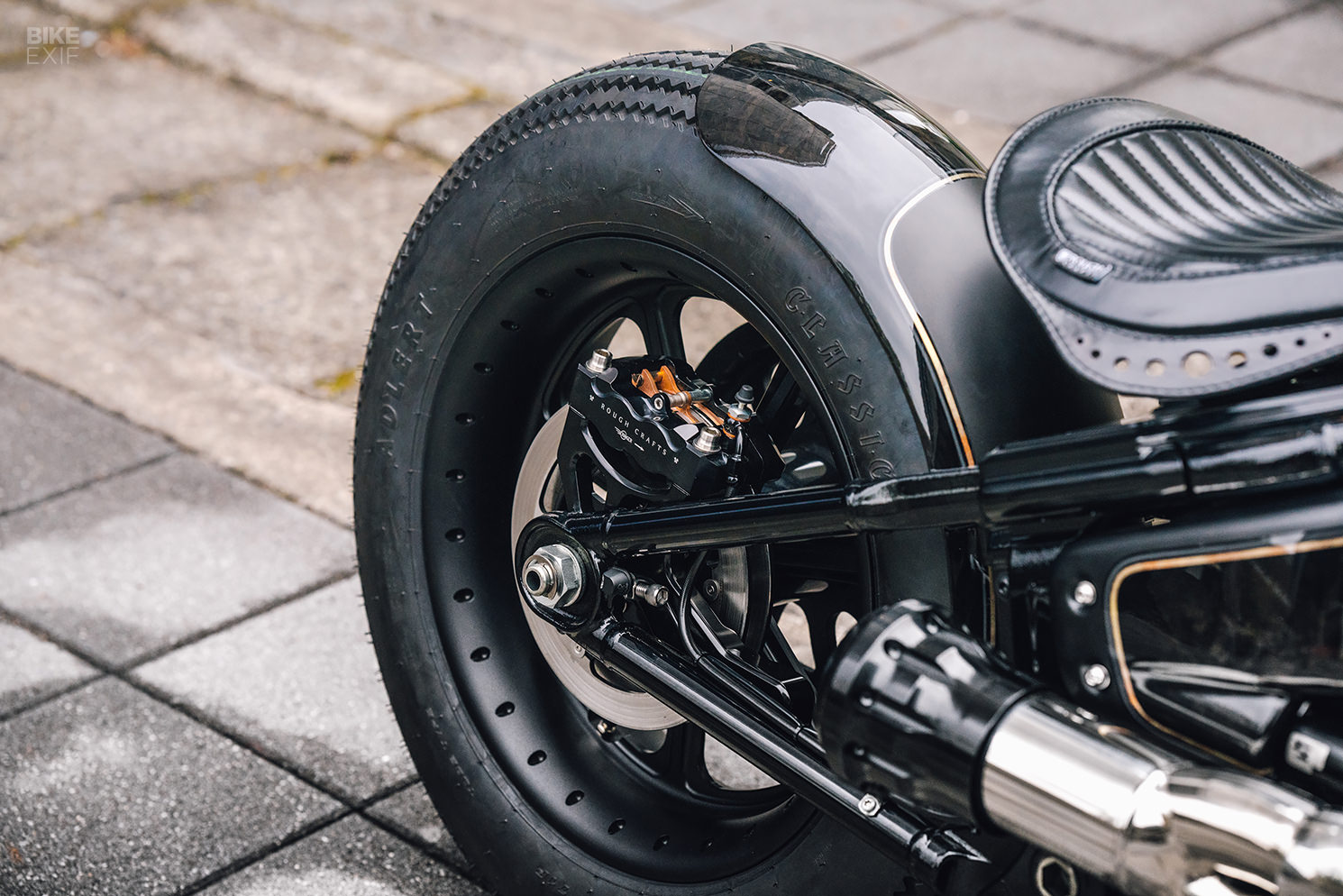 Back to basics: A Harley Fat Bob in Rough Crafts' signature style