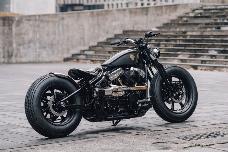 Custom Harley-Davidson Fat Bob par Rough Crafts