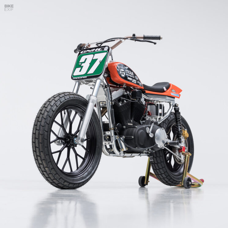 Harley-Davidson Sportster flat tracker by Mule Motorcycles