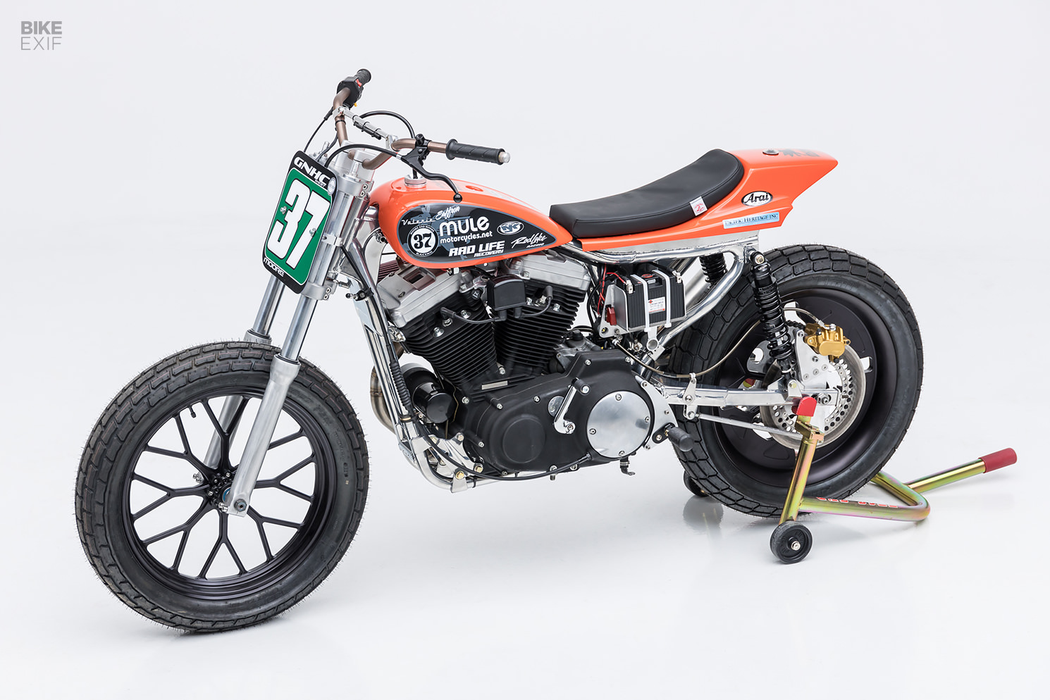 How to build a Harley Sportster flat tracker, the Mule way