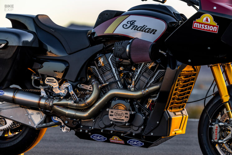 Indian Challenger RR racing motorcycle