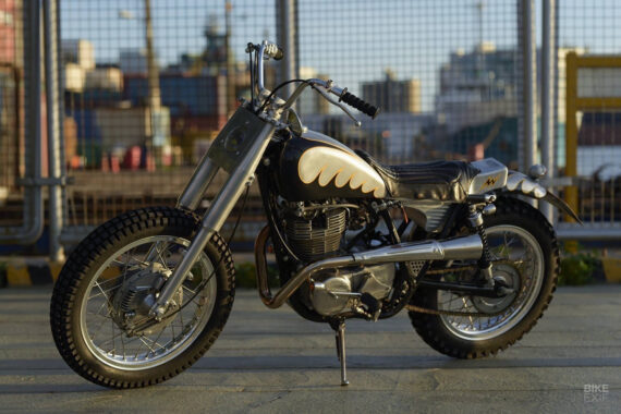 Tiger Shark: A Yamaha SR400 street tracker from Taiwan | Bike EXIF