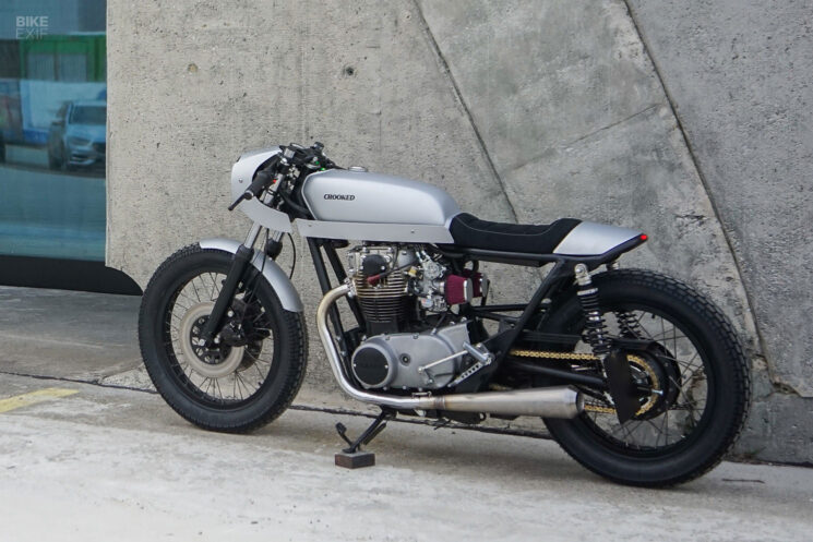 Yamaha XS650 café racer by Crooked Motorcycles