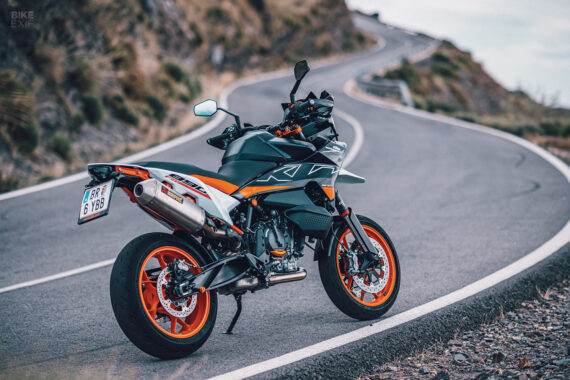 Don't call it a comeback: The 2023 KTM 890 SMT breaks cover | Bike EXIF