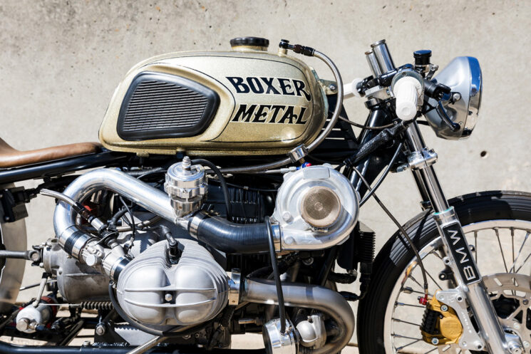 Turbo-charged BMW R100 by Boxer Metal