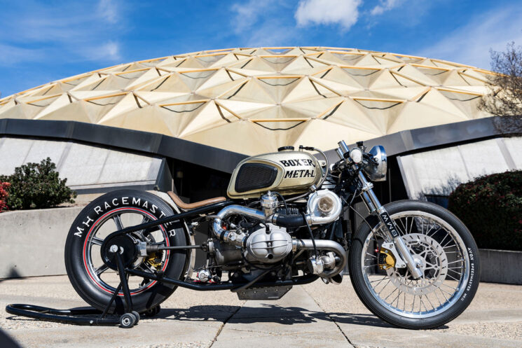 Turbo-charged BMW R100 by Boxer Metal