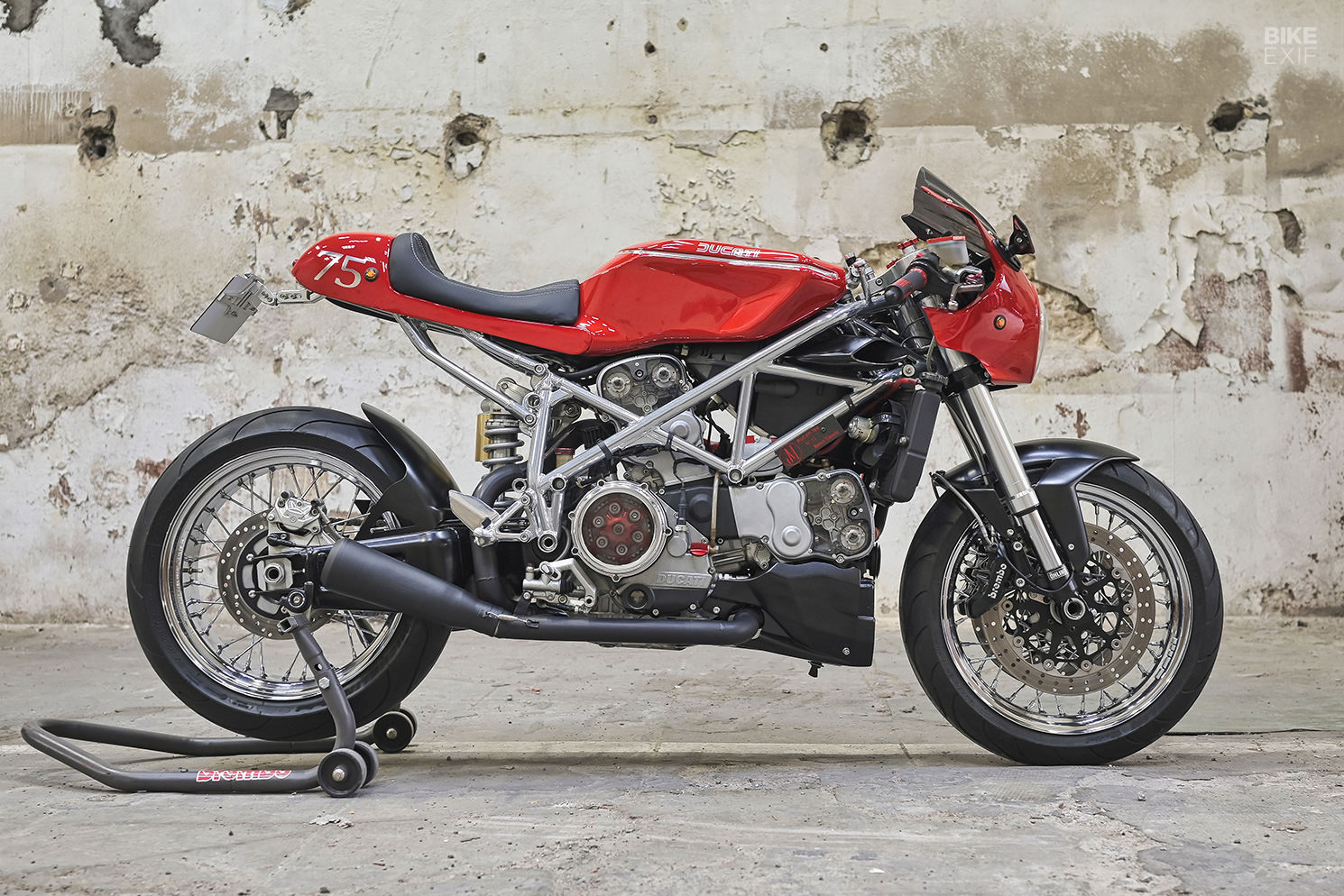 Ducati 749S café racer by Jerem Motorcycles