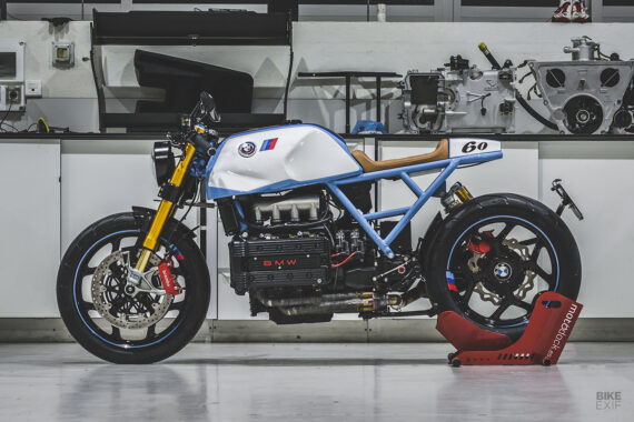 M Sport: A racy BMW K100RS café racer by Bolt | Bike EXIF