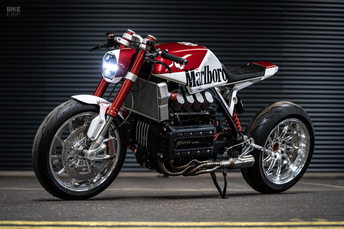 Two smoking hot BMW K1100RS café racers from Powerbrick Bike EXIF