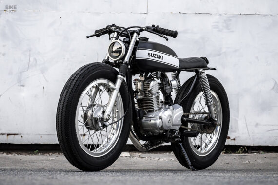 Lane Splitter: A bratty little custom Suzuki 110 by K-Speed | Bike EXIF