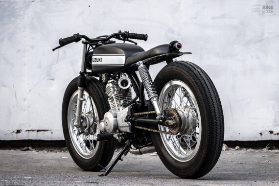 Lane Splitter: A bratty little custom Suzuki 110 by K-Speed | Bike EXIF