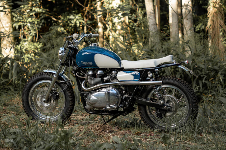 Desert Special: A custom Triumph Bonneville by Purpose Built | Bike EXIF