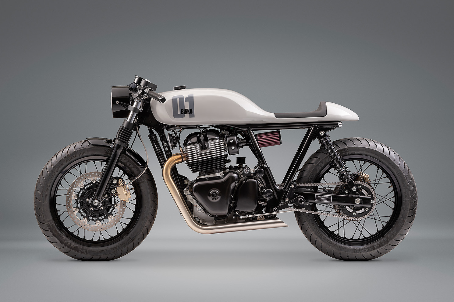 Royal Enfield Interceptor 650 café racer by Earth Motorcycles