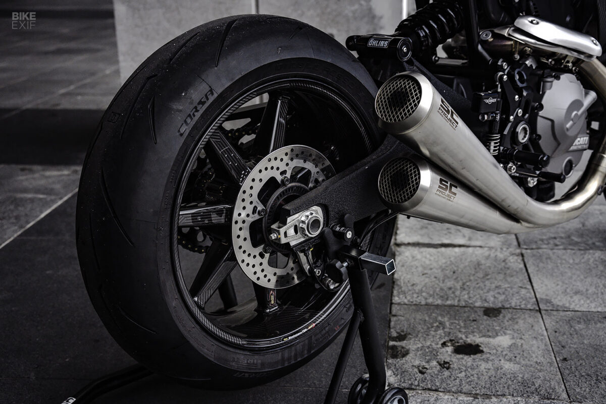 The New Black: A Ducati Monster 821 by Rough Crafts | Bike EXIF