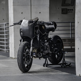 The New Black: A Ducati Monster 821 by Rough Crafts | Bike EXIF