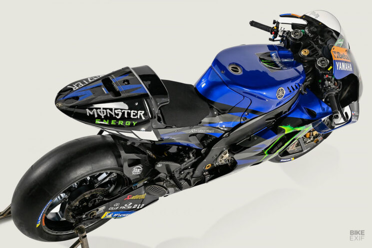 Yamaha Factory Racing MotoGP race bike