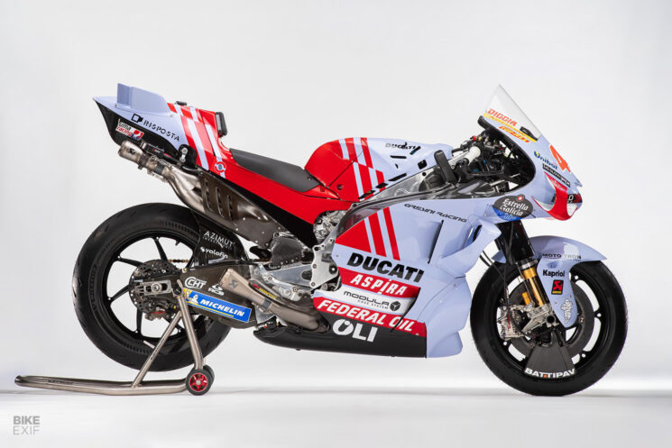 Gresini Racing Ducati MotoGP race bike
