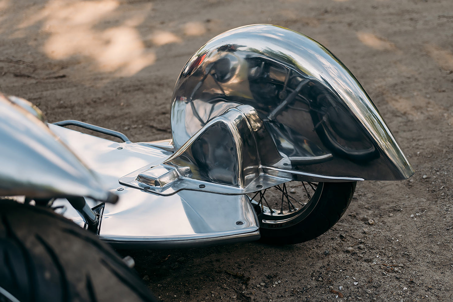 Custom Moto Guzzi sidecar by Rodsmith