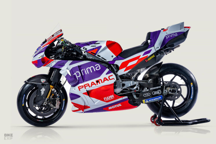 Prima Pramac Racing Ducati MotoGP bike