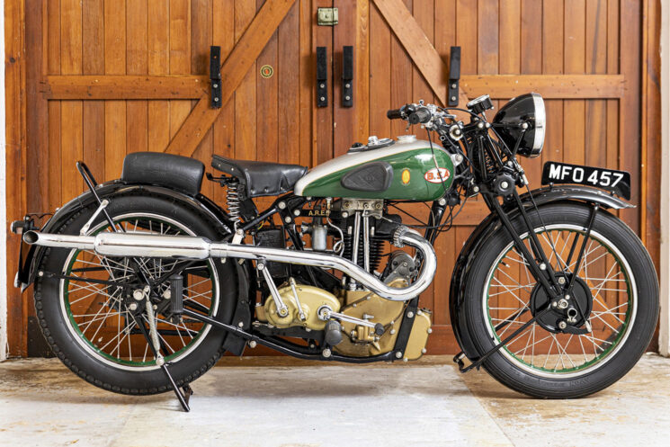 The Bonhams A.R.E. Classic Motorcycle Collection auction