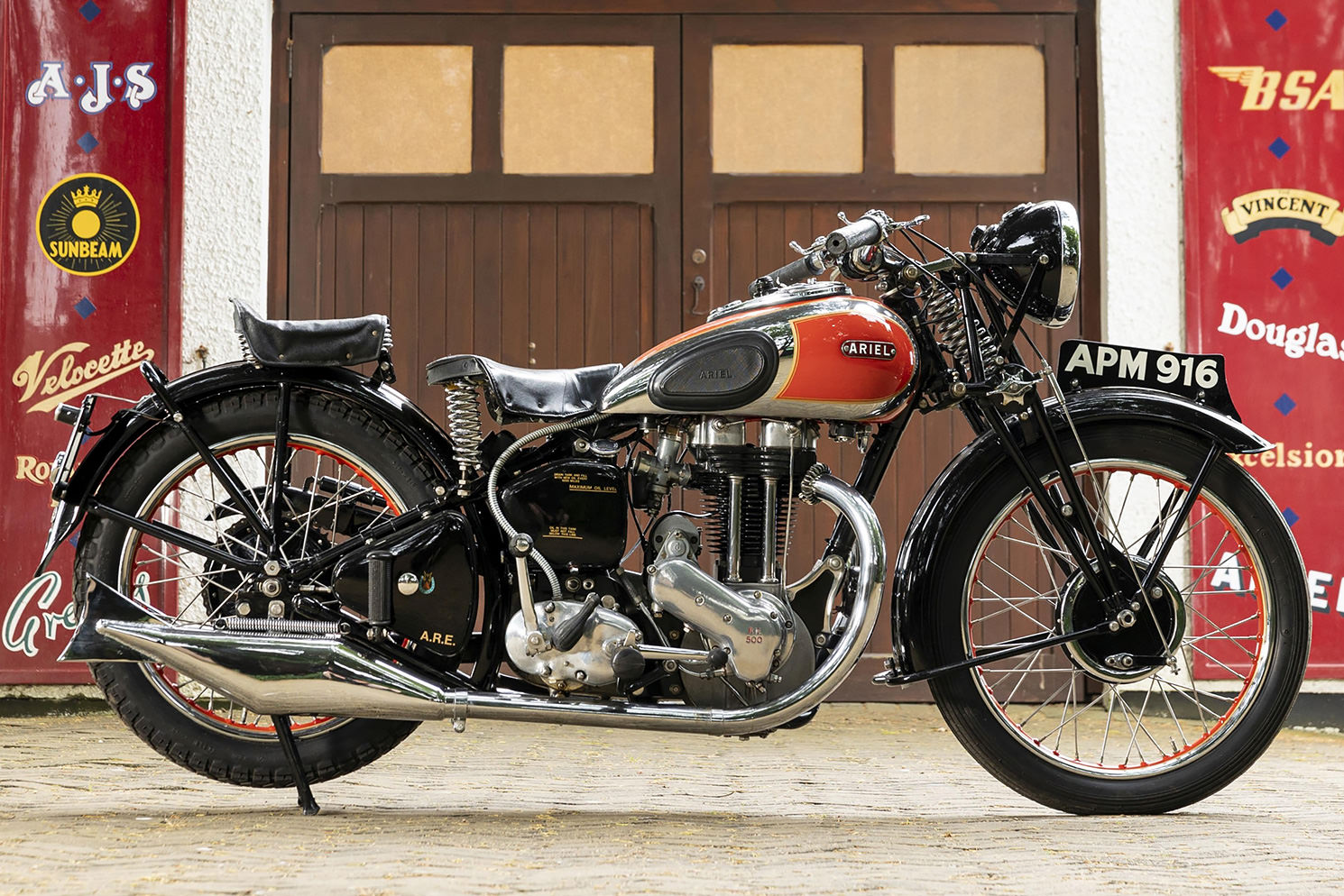 The Bonhams A.R.E. Classic Motorcycle Collection auction