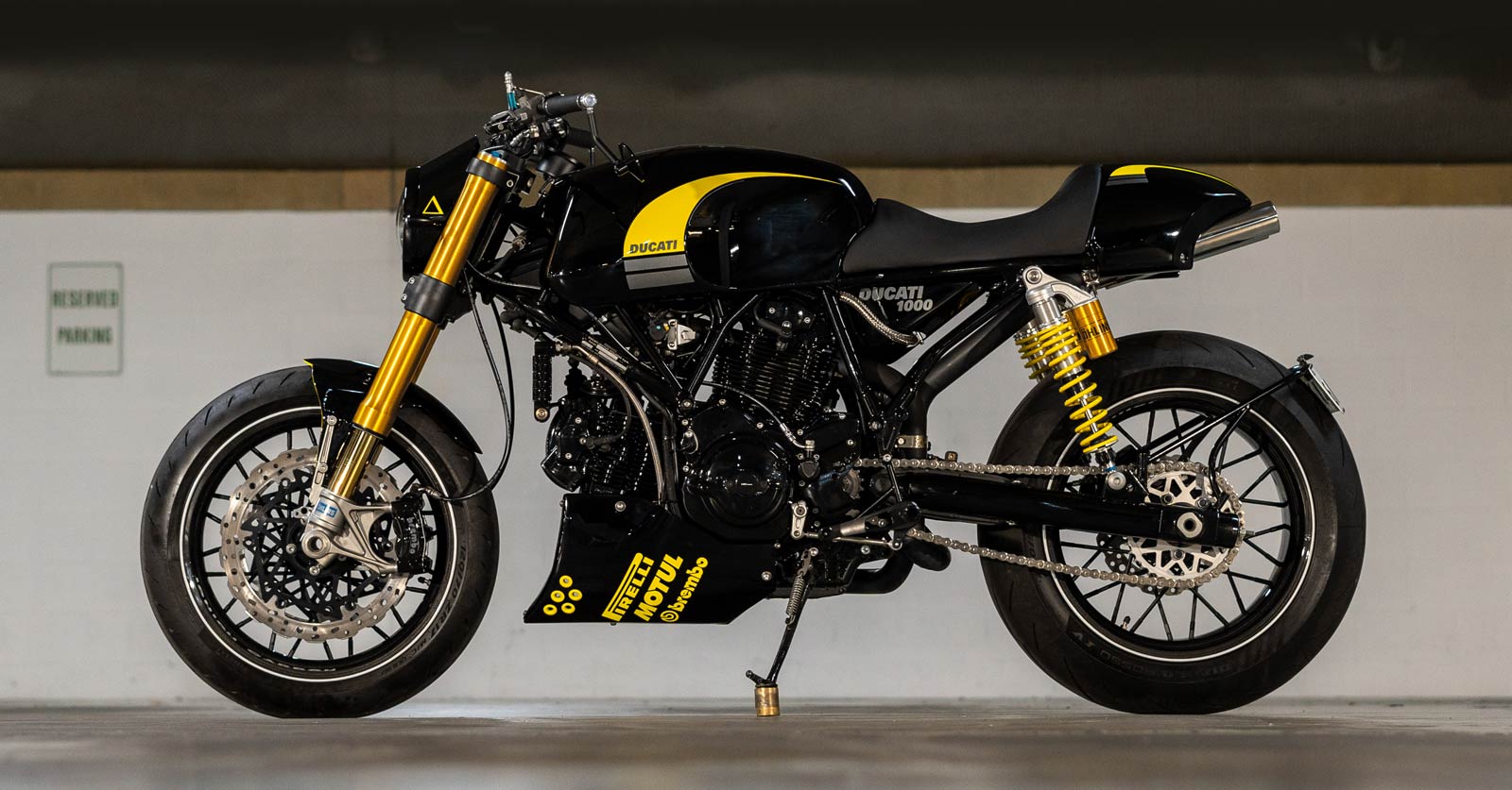 Yellowjacket: A waspish Ducati GT1000 by Purpose Built Moto | Bike 