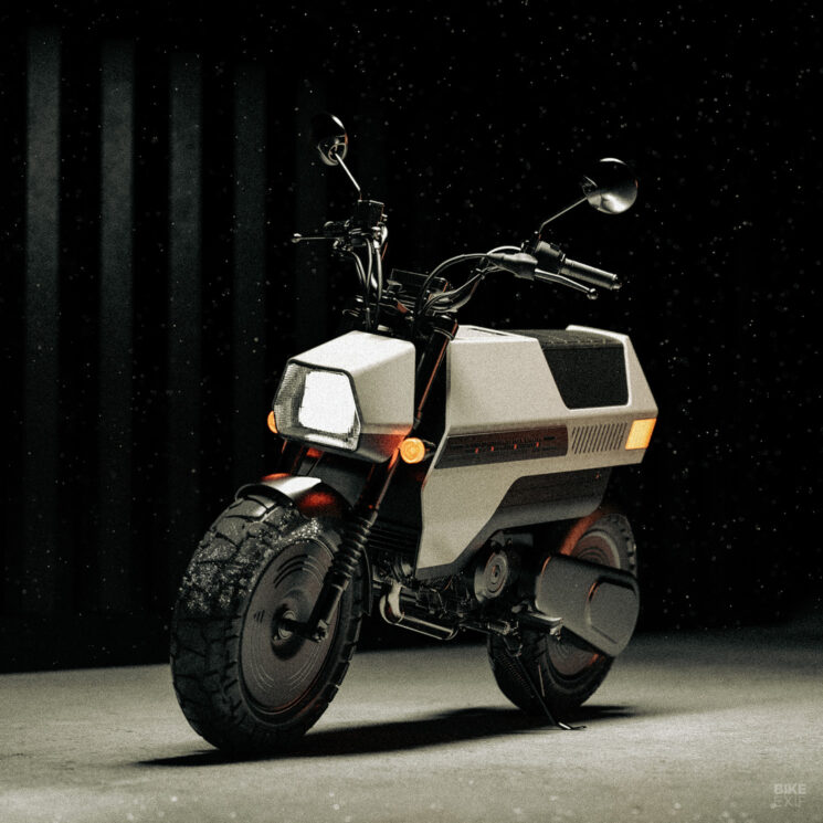 Honda Motocompo concept by Bonedog Design