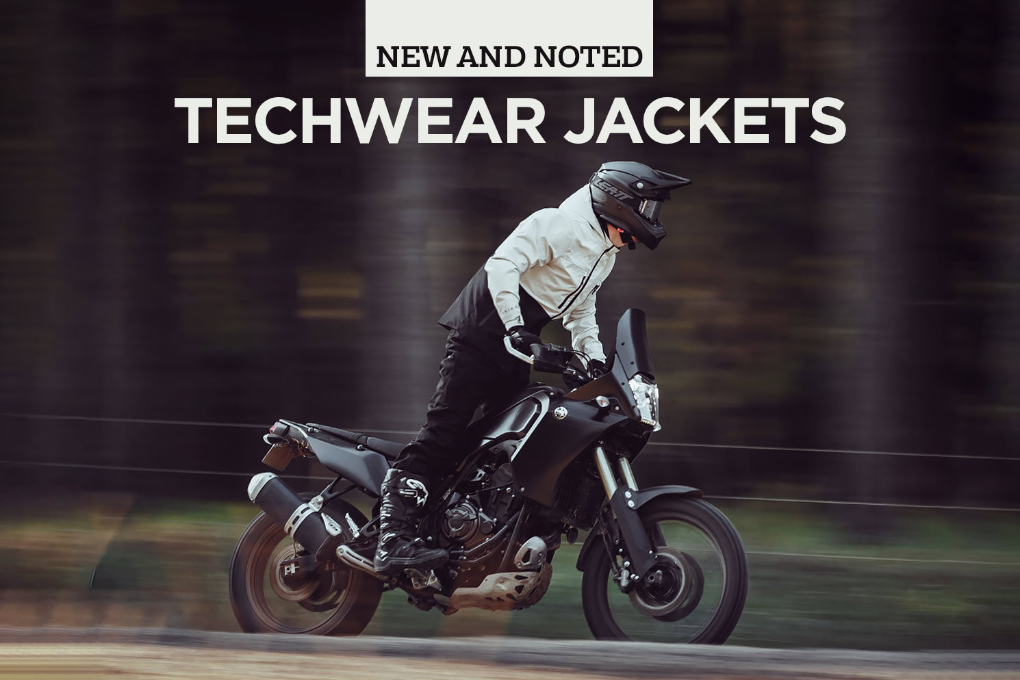 Top 5 techwear motorcycle jackets