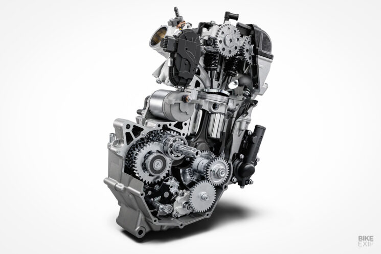 2024 KTM Duke engine