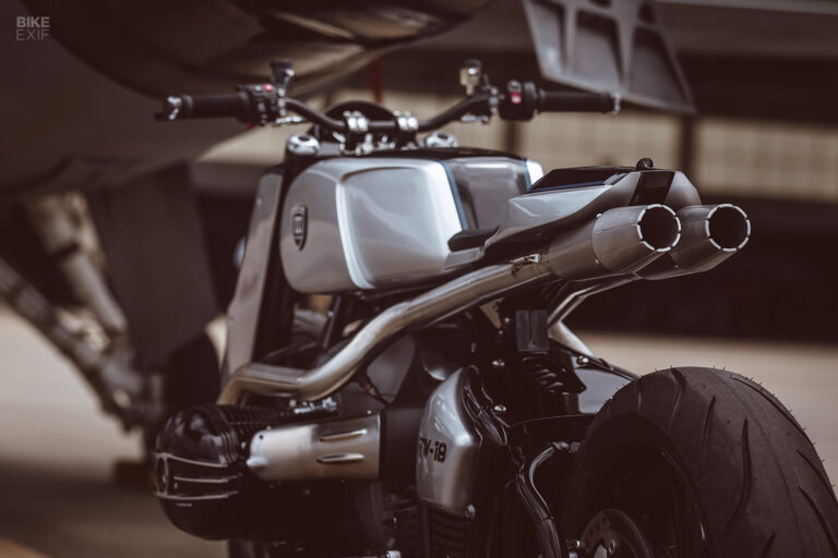 This customised BMW Motorrad R 18 is inspired from an aircraft