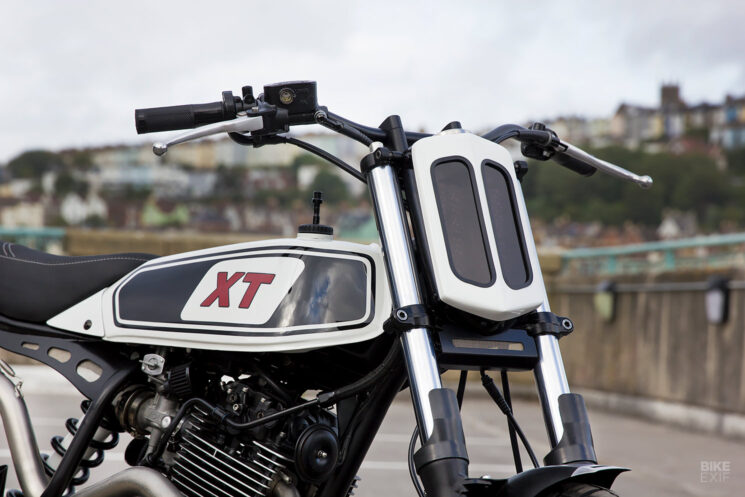 Yamaha XT600 street tracker by Hoxton Moto