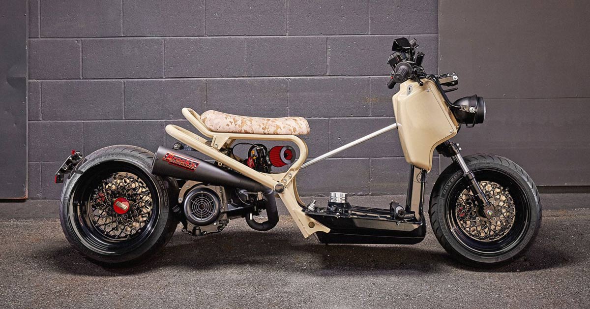 kristen afvisning sympati Speed Read: A raucous custom Honda Ruckus and more | Bike EXIF
