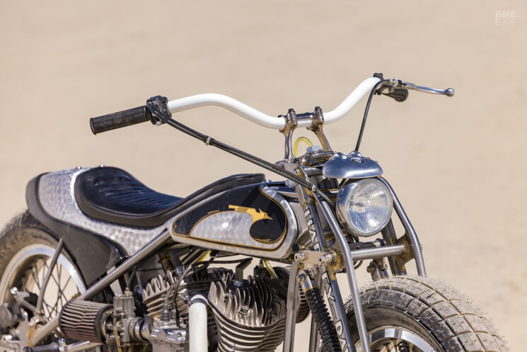 Vintage Harley-Davidson WL flat tracker by Cheetah