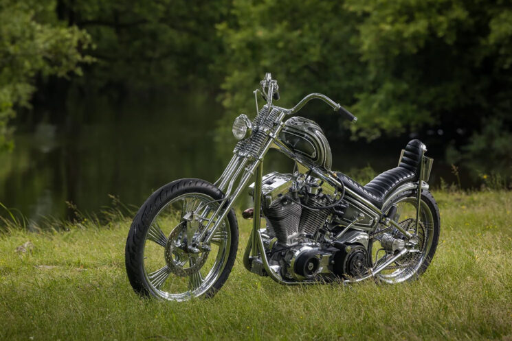 Harley-Davidson Evolution chopper by CW Zon