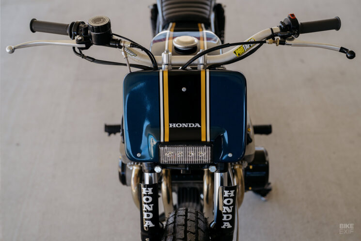 Honda CB750 flat tracker by Limey Bikes