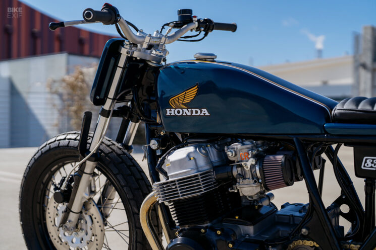 Honda CB750 flat tracker by Limey Bikes