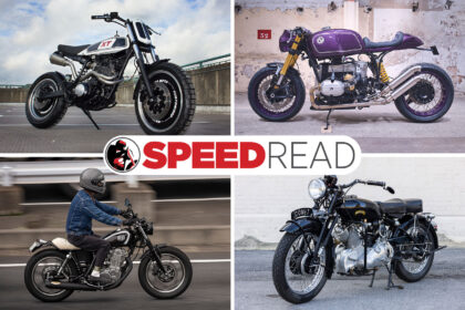 The latest motorcycle news, customs and classics