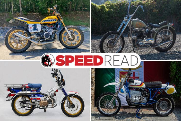 The latest motorcycle news, customs and auctions