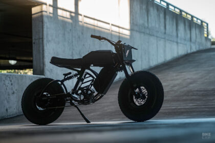 Custom Volcon Brat e-bike by Droog Moto