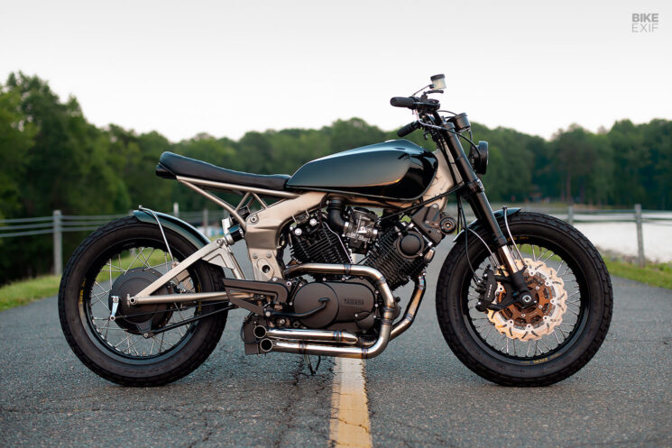 Brutester: An animalistic Harley Sportster 883 scrambler from Japan
