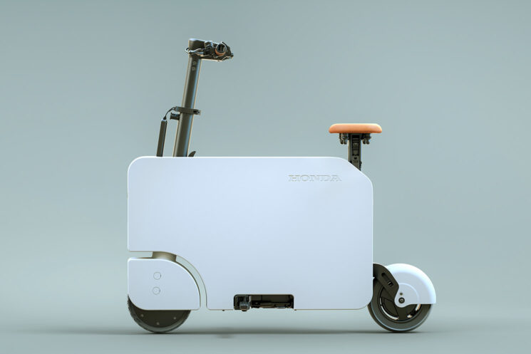The new Honda Motocompacto electric scooter