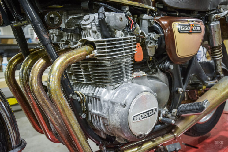 Honda CB550F Engine
