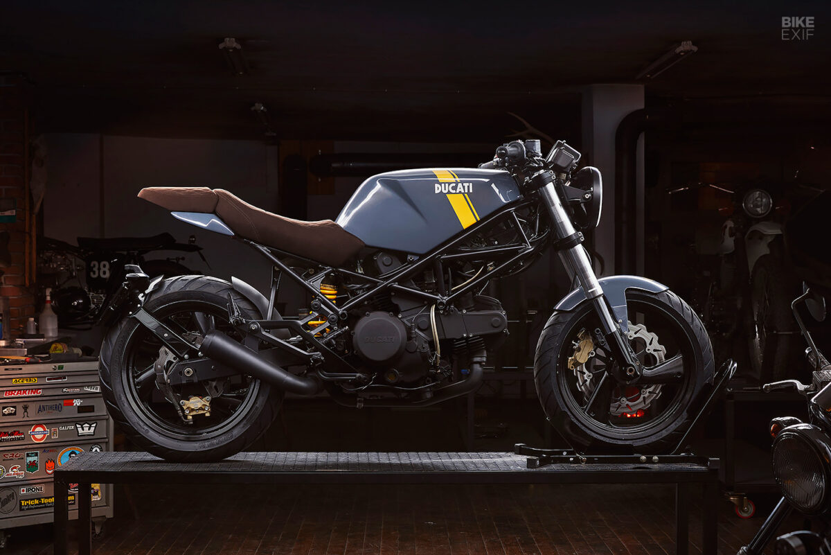 Prizefighter: A custom Ducati Monster 600 built for a Turkish actor ...