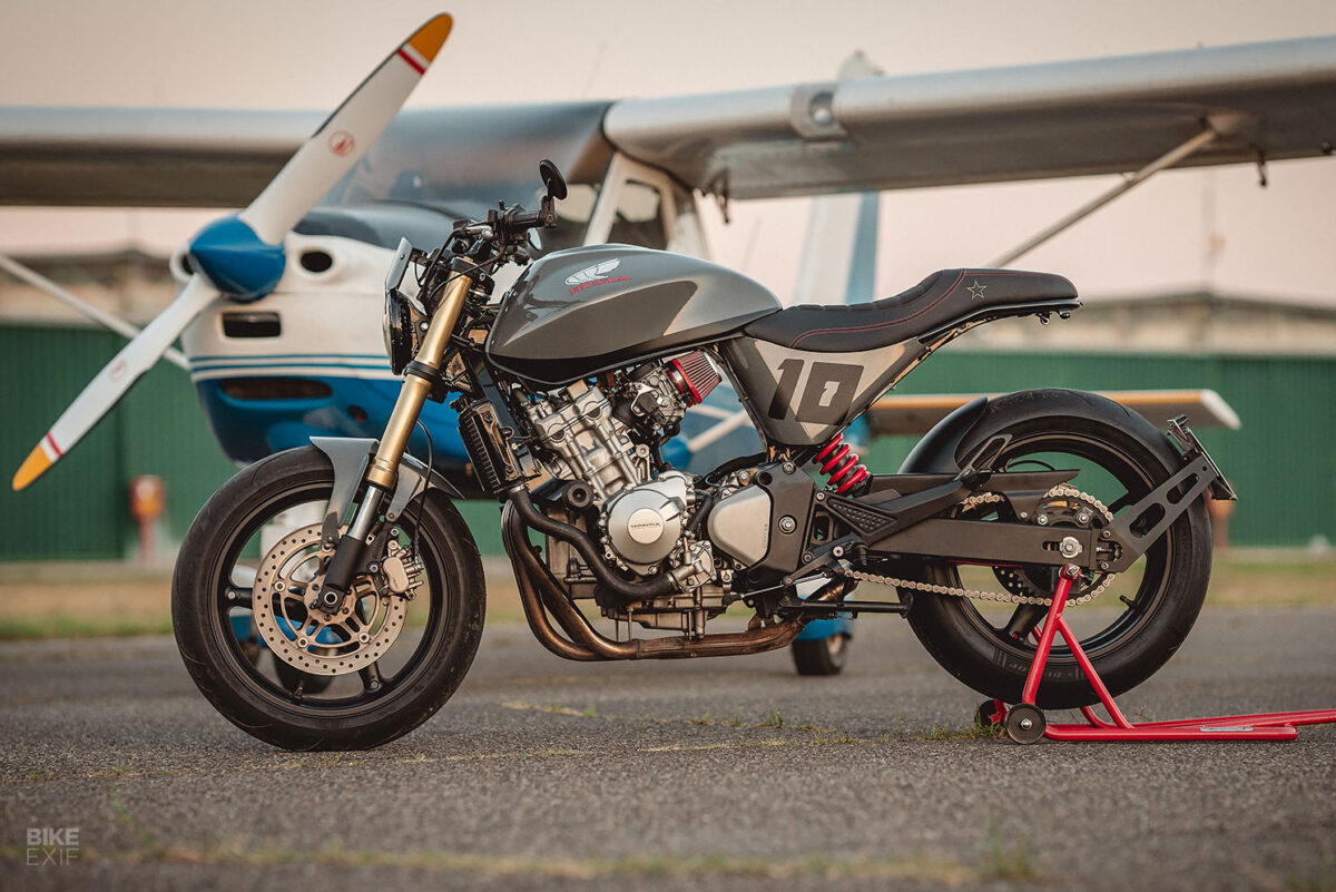 Take Flight A Custom Honda Hornet By Italy S Francis Von Tuto Bike Exif