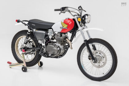 Honda XL 250 restomod by Mule Motorcycles