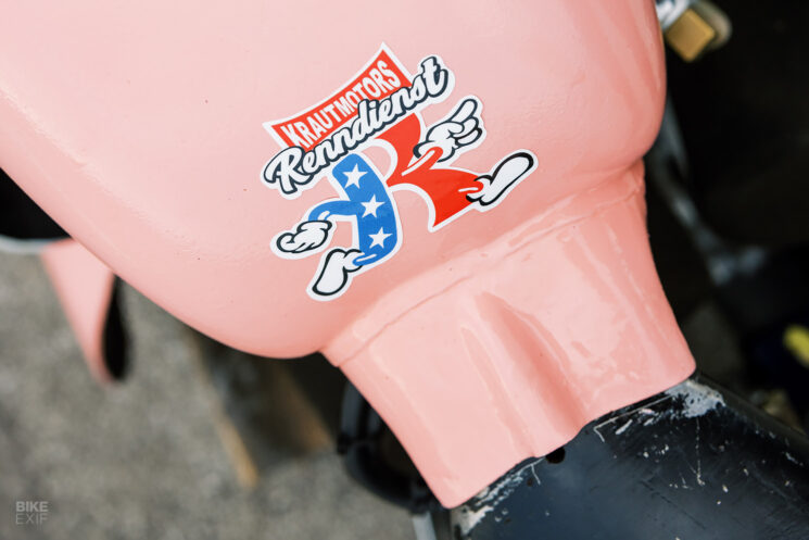 Kawasaki H1 drag bike by Krautmotors