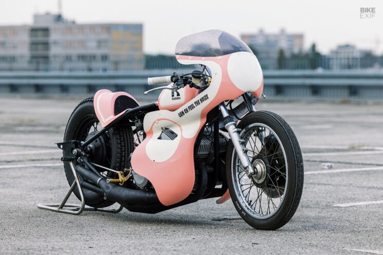 Kawasaki H1 drag bike by Krautmotors